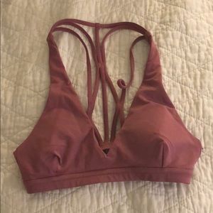 Plunge neck bra top from lulu